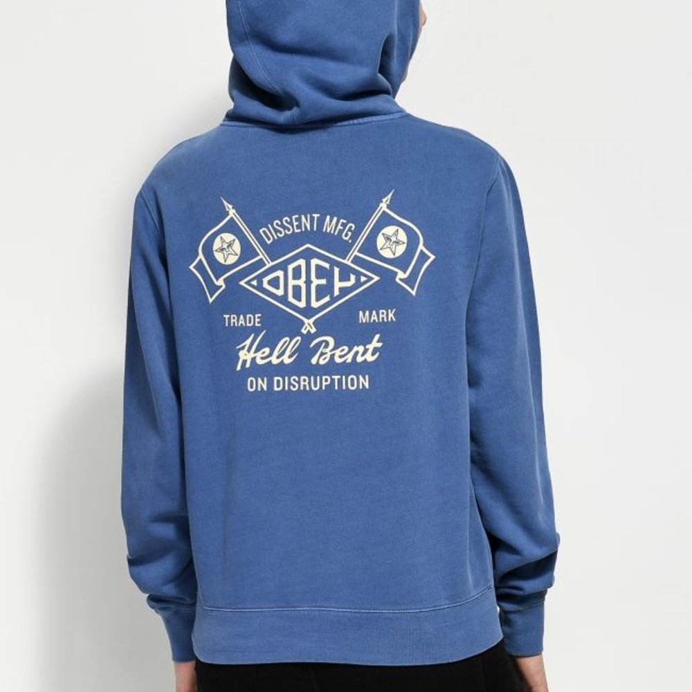 Zumiez Blue Graphic Hoodie